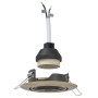Focos Empotrados 12 pcs Redondo GU10 Latón Ø90 mm Acero | Foro24.es | Tu tienda online para hogar, jardín y más Foro24.es