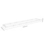 Arriate de gaviones de acero 600x100x20 cm de vidaXL, Maceteros y jardineras - Ref: Foro24-151316, Precio: 81,15 €, Descuento: %