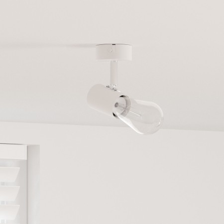 Foco de Techo 1 Vía Ajustable Blanco E27 | Foro24.es | Tu tienda online para hogar, jardín y más Foro24.es