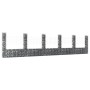 U-förmiger Gabionenkorb 6 Eisenpfosten 620x20x150 cm von vidaXL, Zaunpaneele - Ref: Foro24-151286, Preis: 217,85 €, Rabatt: %