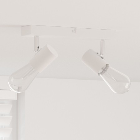 Foco de Techo 2 Vías Ajustables Blanco E27 | Foro24.es | Tu tienda online para hogar, jardín y más Foro24.es
