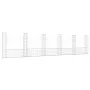 U-shaped gabion basket with 6 iron posts measuring 620x20x150 cm. by vidaXL, fence panels - Ref: Foro24-151286, Price: 207,74...
