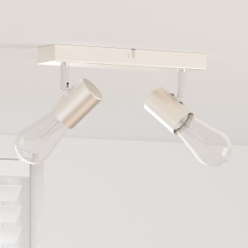 Foco de Techo Ajustable de Níquel Cepillado E27 von , Strahler und Reflektoren - Ref: Foro24-4108181, Preis: 18,97 €, Rabatt: %