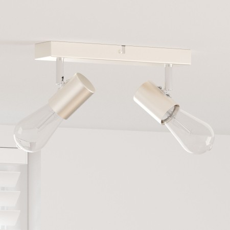 Foco de Techo Ajustable de Níquel Cepillado E27 von , Strahler und Reflektoren - Ref: Foro24-4108181, Preis: 18,97 €, Rabatt: %