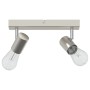 Foco de Techo Ajustable de Níquel Cepillado E27 von , Strahler und Reflektoren - Ref: Foro24-4108181, Preis: 18,97 €, Rabatt: %