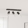 Foco de Techo de 3 Vías Ajustable Negro E27 | Foro24.es | Tu tienda online para hogar, jardín y más Foro24.es