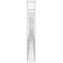 U-shaped gabion basket with 6 iron posts measuring 620x20x150 cm. by vidaXL, fence panels - Ref: Foro24-151286, Price: 207,74...
