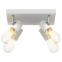 Foco de techo 4 vías ajustable Blanco E27 | Foro24.es | Tu tienda online para hogar, jardín y más Foro24.es