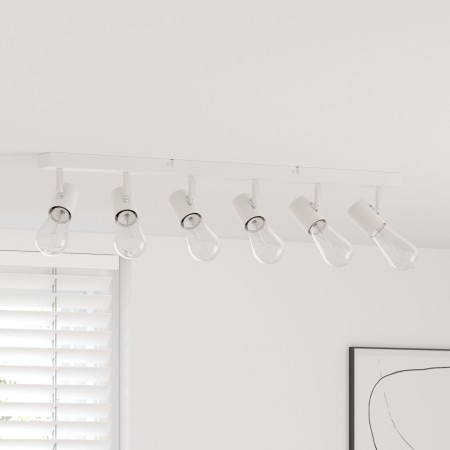 Foco de Techo de 6 Vías Ajustables Blanco E27 | Foro24.es | Tu tienda online para hogar, jardín y más Foro24.es