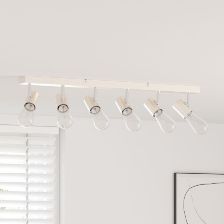 Foco de Techo Ajustable 6 Vías Níquel Cepillado E27 | Foro24.es | Tu tienda online para hogar, jardín y más Foro24.es
