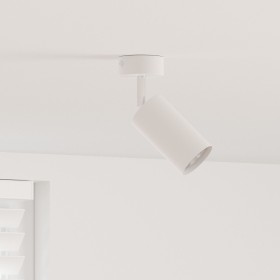 Foco de Techo 1 Vía Ajustable Blanco GU10