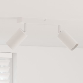 Foco de Techo Ajustable en 2 Direcciones Blanco GU10 von , Strahler und Reflektoren - Ref: Foro24-4108195, Preis: 19,31 €, Ra...