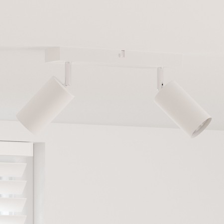 Foco de Techo Ajustable en 2 Direcciones Blanco GU10 von , Strahler und Reflektoren - Ref: Foro24-4108195, Preis: 19,31 €, Ra...