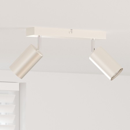 Foco de Techo 2 Vías Ajustable Níquel Cepillado GU10 | Foro24.es | Tu tienda online para hogar, jardín y más Foro24.es