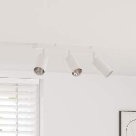 foco de techo 3 Vías Ajustable Blanco GU10