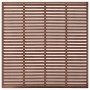 Brauner WPC-Lattenzaun 180x180 cm von vidaXL, Zaunpaneele - Ref: Foro24-318106, Preis: 199,92 €, Rabatt: %