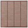 Brauner WPC-Lattenzaun 180x180 cm von vidaXL, Zaunpaneele - Ref: Foro24-318106, Preis: 216,97 €, Rabatt: %