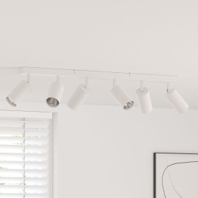 Foco de Techo 6 Vías Ajustables Blanco GU10