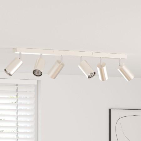 Foco de Techo 6 Vías Ajustable Níquel Cepillado GU10 | Foro24.es | Tu tienda online para hogar, jardín y más Foro24.es