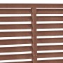 Brauner WPC-Lattenzaun 180x180 cm von vidaXL, Zaunpaneele - Ref: Foro24-318106, Preis: 199,92 €, Rabatt: %