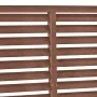 Brauner WPC-Lattenzaun 180x180 cm von vidaXL, Zaunpaneele - Ref: Foro24-318106, Preis: 216,97 €, Rabatt: %