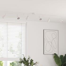 Foco de Techo 6 Vías Ajustable Blanco GU10