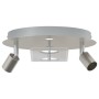 Foco de Techo con 2 Cabezas Ajustables Nickel Mate GU10 | Foro24.es | Tu tienda online para hogar, jardín y más Foro24.es