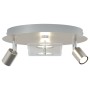 Foco de Techo con 2 Cabezas Ajustables Nickel Mate GU10 | Foro24.es | Tu tienda online para hogar, jardín y más Foro24.es