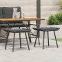 Taburetes de Jardín 2 piezas Negros 50x40x45 cm de Poliratán von , Hocker für den Außenbereich - Ref: Foro24-4108265, Preis: ...