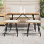 Taburetes de Jardín 2 pcs Natural 50x40x45 cm Poliratán von , Hocker für den Außenbereich - Ref: Foro24-4108266, Preis: 55,33...