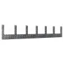 U-shaped gabion basket 7 iron posts 740x20x150 cm by vidaXL, fence panels - Ref: Foro24-151287, Price: 341,30 €, Discount: %