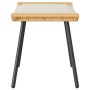 Taburetes de Jardín 2 pcs Natural 50x40x45 cm Poliratán von , Hocker für den Außenbereich - Ref: Foro24-4108266, Preis: 55,33...