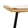 Taburetes de Jardín 2 pcs Natural 50x40x45 cm Poliratán von , Hocker für den Außenbereich - Ref: Foro24-4108266, Preis: 55,33...