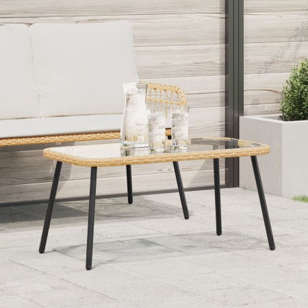 Mesa de Café Natural 90x45x43 cm Poliratán | Foro24.es | Tu tienda online para hogar, jardín y más Foro24.es