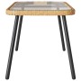 Mesa de Café Natural 90x45x43 cm Poliratán | Foro24.es | Tu tienda online para hogar, jardín y más Foro24.es