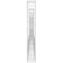 U-shaped gabion basket 7 iron posts 740x20x150 cm by vidaXL, fence panels - Ref: Foro24-151287, Price: 341,30 €, Discount: %