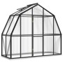 Gewächshaus mit anthrazitgrauer Aluminiumstruktur 3,3 m² von vidaXL, Gewächshäuser - Ref: Foro24-317824, Preis: 545,37 €, Rab...