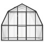 Gewächshaus mit anthrazitgrauer Aluminiumstruktur 3,3 m² von vidaXL, Gewächshäuser - Ref: Foro24-317824, Preis: 545,37 €, Rab...