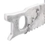 Sujetalibros 2 piezas Plata 11x14x17,5 cm Aluminio Sierra | Foro24.es | Tu tienda online para hogar, jardín y más Foro24.es