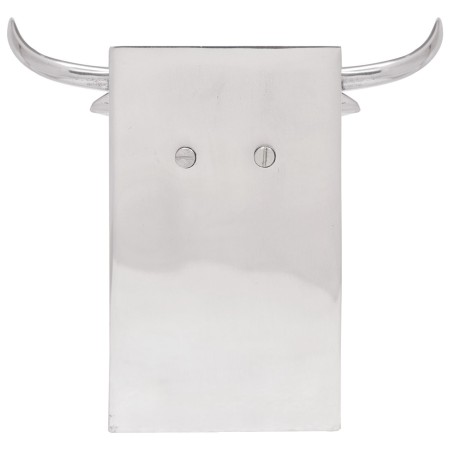 Sujetalibros  2 pcs Plata 21,5x15,5x20 cm Aluminio Toro | Foro24.es | Tu tienda online para hogar, jardín y más Foro24.es