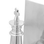 Sujetalibros 2 pcs Plata 11x12x19.5 cm Aluminio Ajedrez | Foro24.es | Tu tienda online para hogar, jardín y más Foro24.es