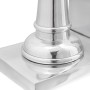 Sujetalibros 2 pcs Plata 11x12x19.5 cm Aluminio Ajedrez | Foro24.es | Tu tienda online para hogar, jardín y más Foro24.es