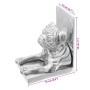 Sujetalibros  2 pcs Plata 12x15x18 cm Aluminio Perro | Foro24.es | Tu tienda online para hogar, jardín y más Foro24.es