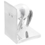 Sujetalibros 2 pcs Plata 11x14x25 cm Aluminio Caballo | Foro24.es | Tu tienda online para hogar, jardín y más Foro24.es