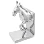 Sujetalibros 2 pcs Plata 11x14x25 cm Aluminio Caballo | Foro24.es | Tu tienda online para hogar, jardín y más Foro24.es