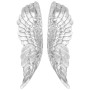 Alas Plateadas 91x31x5 cm Aluminio | Foro24.es | Tu tienda online para hogar, jardín y más Foro24.es