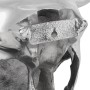 Cabeza de toro montada en la pared  Plata 34x13x53 cm Aluminio | Foro24.es | Tu tienda online para hogar, jardín y más Foro24.es