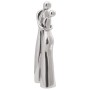 Escultura Plata 10x16x49 cm Aluminio | Foro24.es | Tu tienda online para hogar, jardín y más Foro24.es