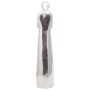 Escultura Plata 10x16x49 cm Aluminio | Foro24.es | Tu tienda online para hogar, jardín y más Foro24.es