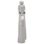 Escultura Plata 10x16x49 cm Aluminio | Foro24.es | Tu tienda online para hogar, jardín y más Foro24.es